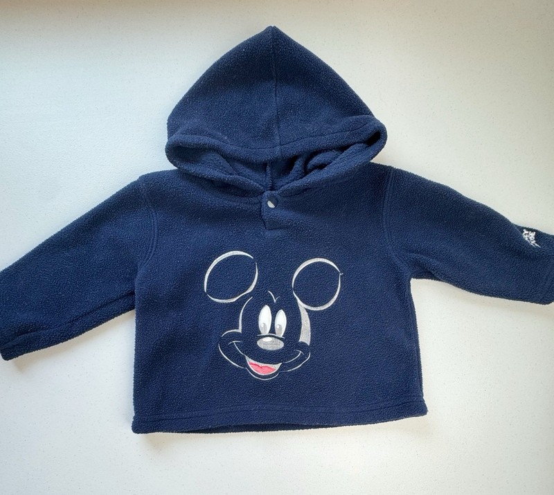 Disney Baby Mickey Mouse Hoodie Size 18 months