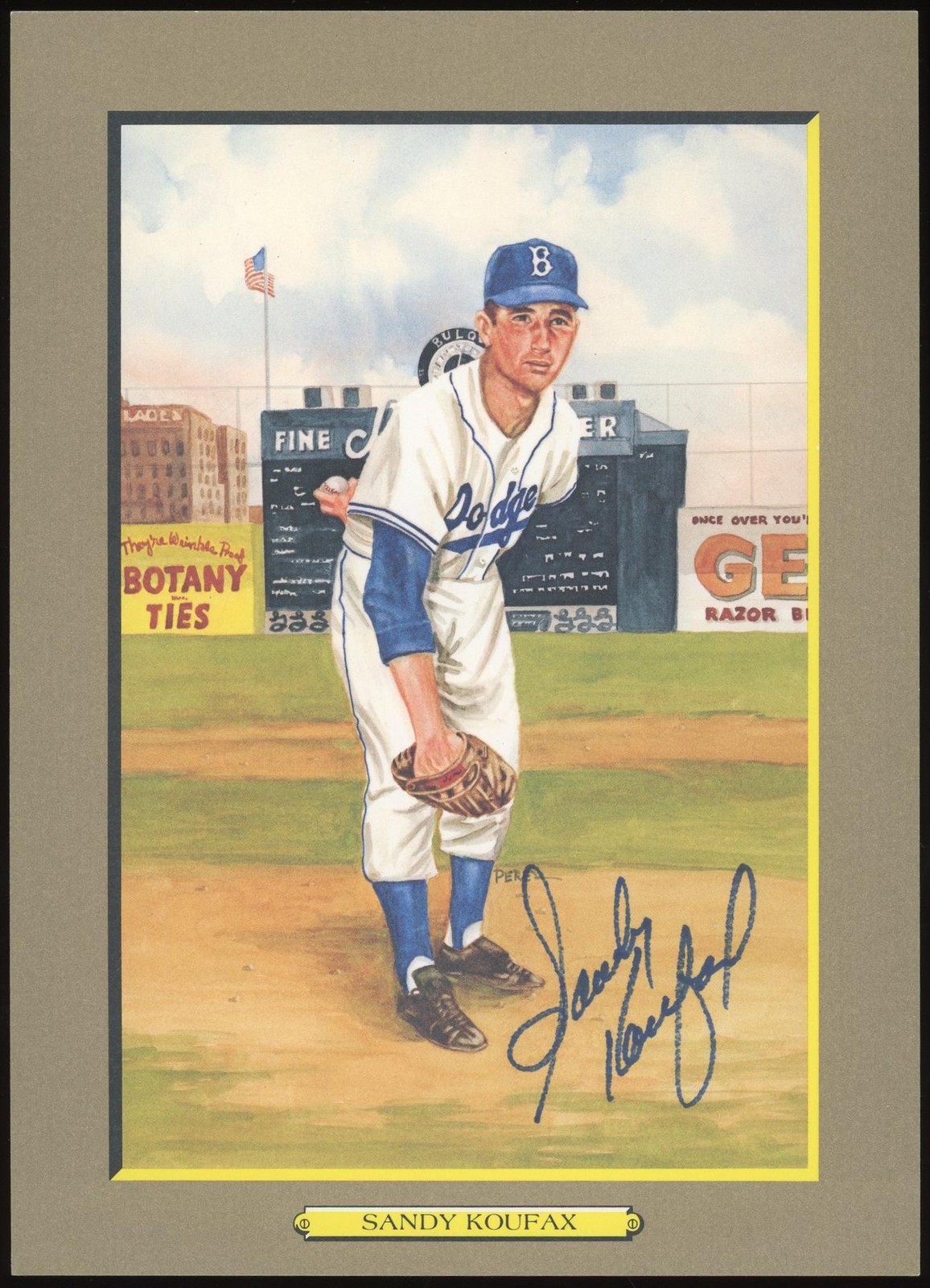 Multi Autographed Signed Multi Sandy Koufax Perez-Steele Great Moments JSA CK72553 
