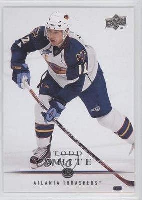 2008-09 Upper Deck Todd White #191 0c4
