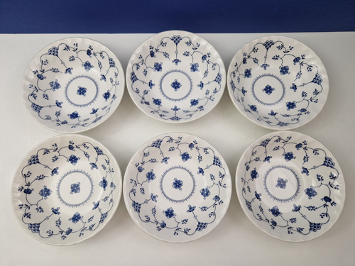 CHURCHILL FINLANDIA 6¼" dessert cereal bowls x 6 - Picture 2 of 4