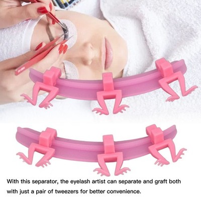 Eyelash Extension Separator Silicone Washable Eyelash Extension Separator Tool
