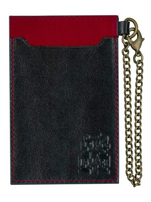 San-Ei Boeki Favorite+ Leather Goods Genuine Leather Pass Case (Super Mario Bro_