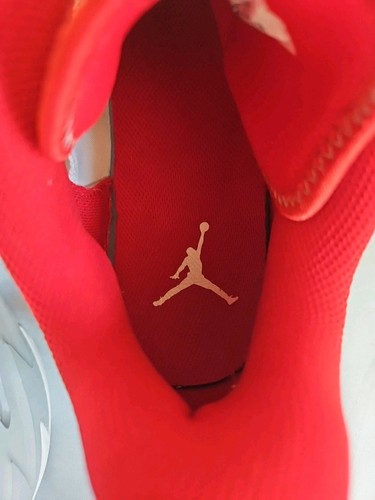 Nike Air Jordan One Take 3 White Gym Fire Red Smoke Grey Men's Size 10.5 - Picture 9 of 11