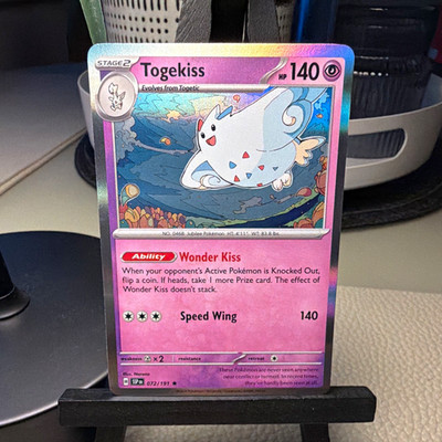 Pokémon TCG Togekiss 072/191 Paldea Evolved Rare Holo 140 KP Englisch Phase 2