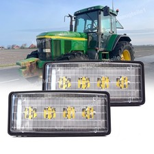 2X LED Scheinwerfer Obere Kabine Licht Lampe Für John Deere 4040 6400 7400 8400
