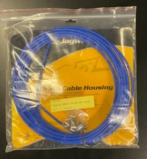 Jagwire 5mm Brake Cable Housing with Slick Liner - Blue - 25 Feet (10M) - NOS