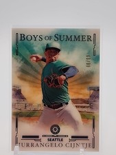 2025 Panini Boys of Summer #17 Jurrangelo Cijntje #88/99 Mariners