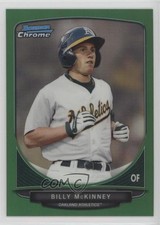 2013 Bowman Draft Picks Chrome Green Refractor 41/75 Billy Mckinney #BDPP11 1v3