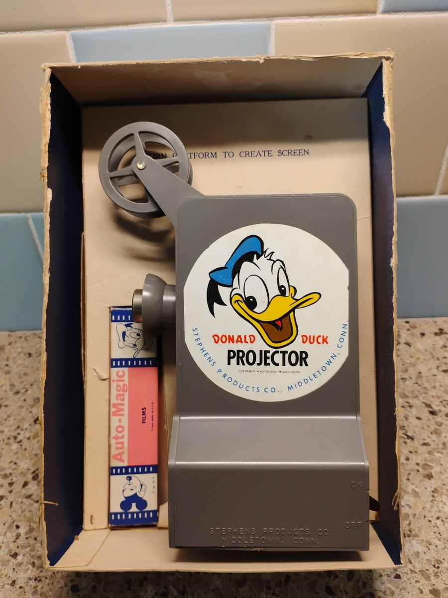 Donald Duck Stevens Product Co. Walt Disney's Toy Projector - Free