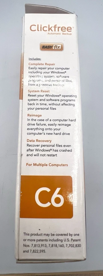 Clickfree Automatic Backup C6 For PC Computer Portable 500GB Storage USB 2011 - Image 4 of 4