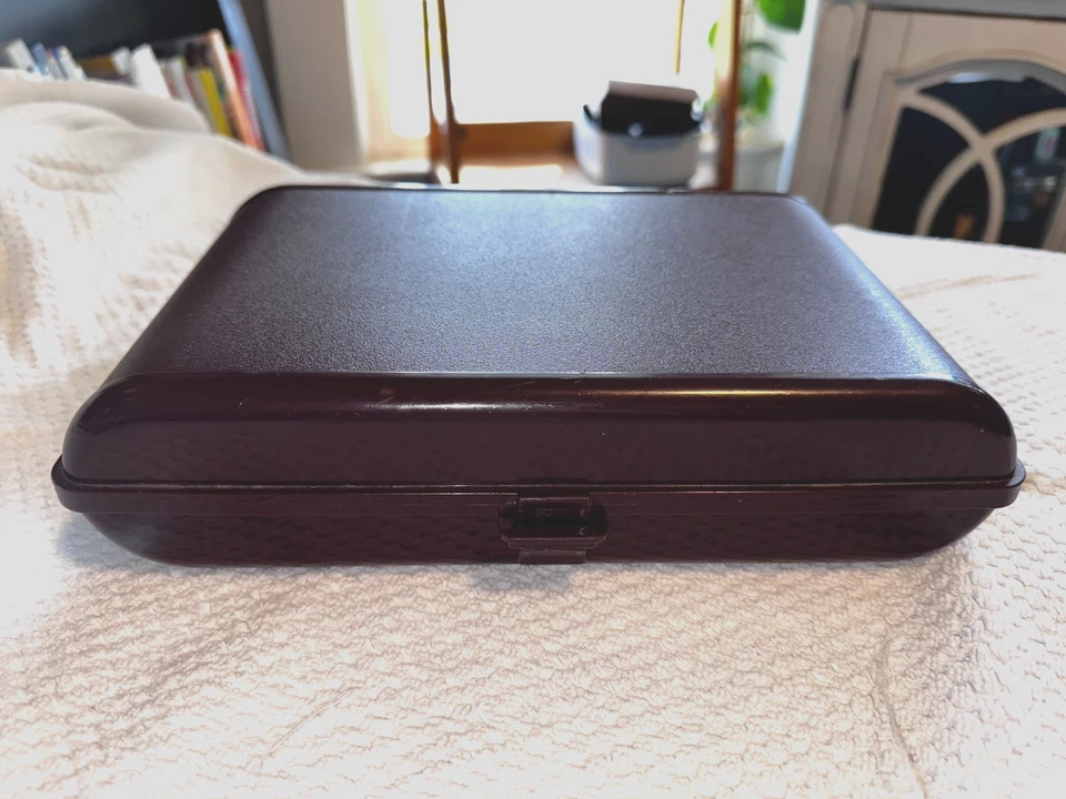 Tupperware Tuppercraft личный камердинер дорожный чехол 1624 коричневый коробка для хранения ярус - Изображение 3 из 3