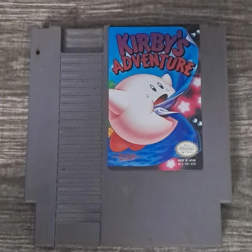 Nintendo Kirby's Adventure NES NTSC-U/C Game Cartridge