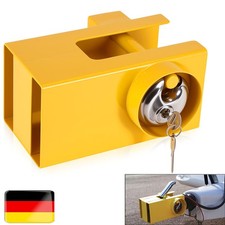 Kastenschloss Sicherheitsschloss Anhänger Kugelkupplung Diebstahlsicherung DHL