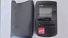 Vintage Retro Casio Colour TV-470 Portable Coca-Cola Branded Version Very Rare