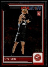 2023-24 Hoops Premium Stock #206 Seth Lundy RC
