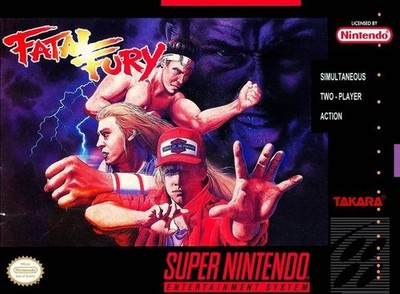 Nintendo SNES - Fatal Fury US mit OVP