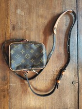 Louis Vuitton Monogram Mini Tasche Crossbody Vintage SL1910 Made in France