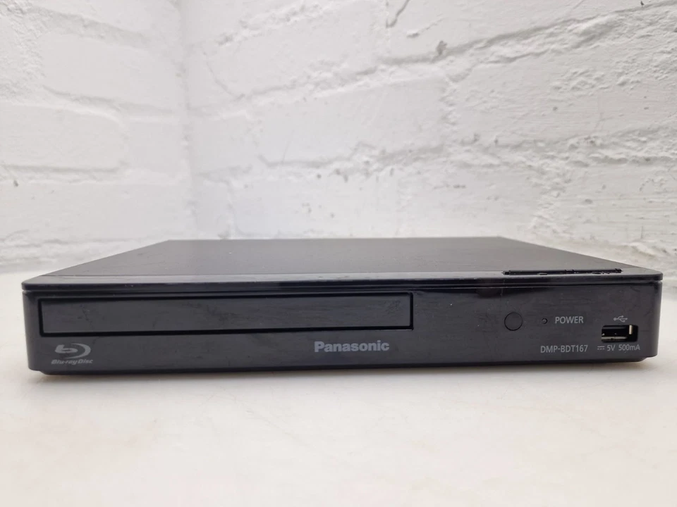 Panasonic DMP-BDT167 Blu-ray Player HD DVD HDMI LAN USB Dolby DTS EU - Bild 3 von 4