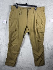 5.11 Tactical Pants Mens 38x32 Brown Cargo Ripstop Utility Workwear Outdoor