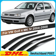 Luftabweiser Trim für VW Golf IV Regenabweiser Blende 4er Pack Windabweiser