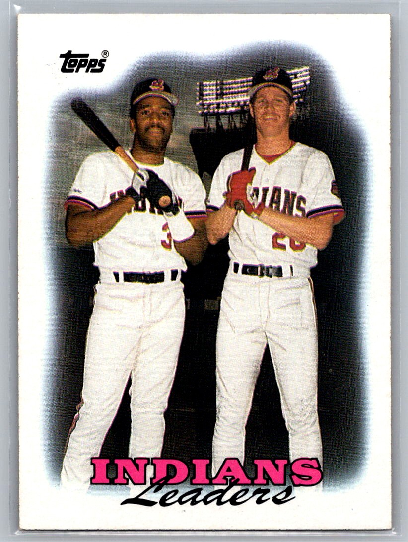 Indians Leaders 1988 Topps Cleveland Indians #789