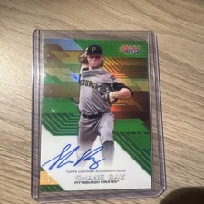 2017 Bowman’s Best Shane Baz Rookie Auto Green Refractor /99 B4