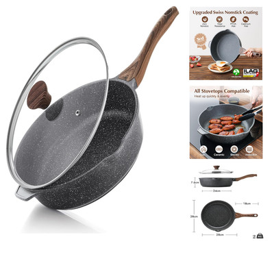 Sensarte Antihaft Pfanne 28cm Granitbeschichtung Induktion