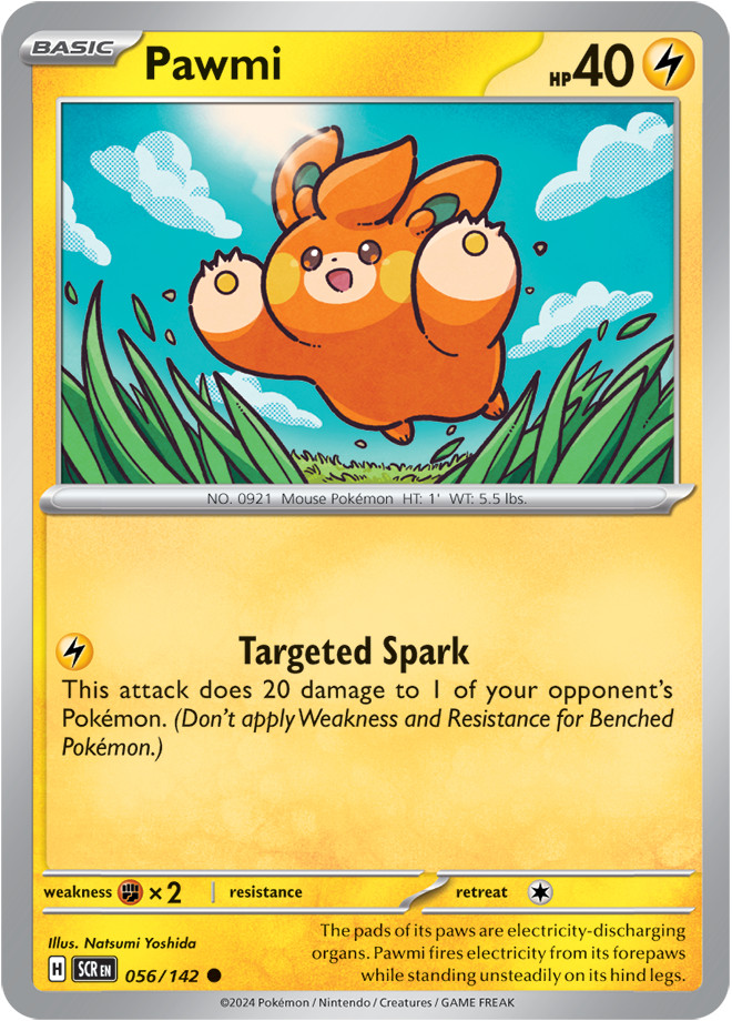 Pokemon TCG Stellar Crown - Choose Your Card 001-142 common, RH, rare