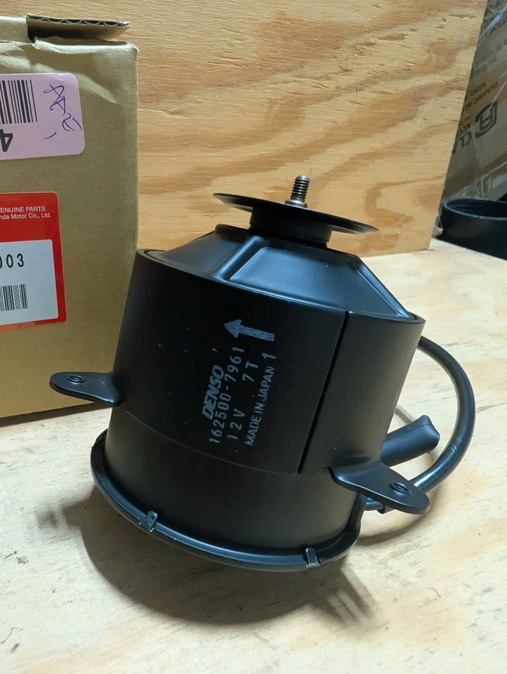 Motor de ventilador de refrigeración genuino Honda/Acura para modelos Select Legend/RL... Foto 3 de 4