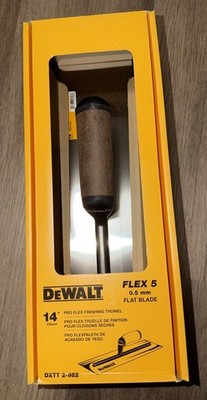 Dewalt 14''  Stainless Steel Blade Drywall Finishing Trowel, Joint Knife
