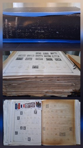 231) 1800's-1960' Scott International Junior Stamp Al From Huge Stamp Collection