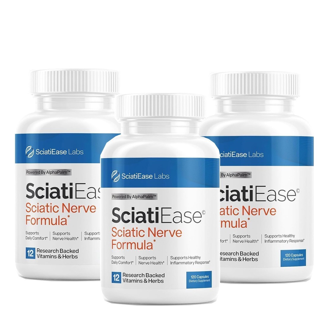 SciatiEase Labs Sciati Ease Sciatic Nerve Formula 120 Capsul