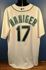 Seattle Mariners Mitch Haniger Jersey Men Size XL  Majestic Cool Base MLB