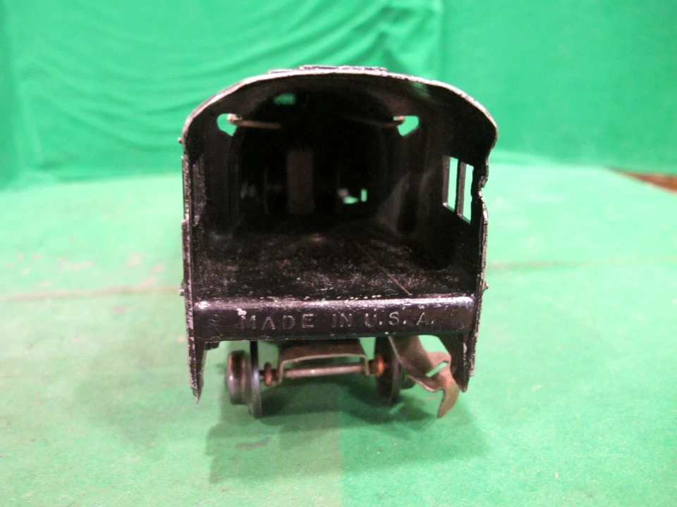 Marx Die Cast PreWar 2-4-2 Black Locomotive 999 ~ tested runs.,lights - Image 4 of 4