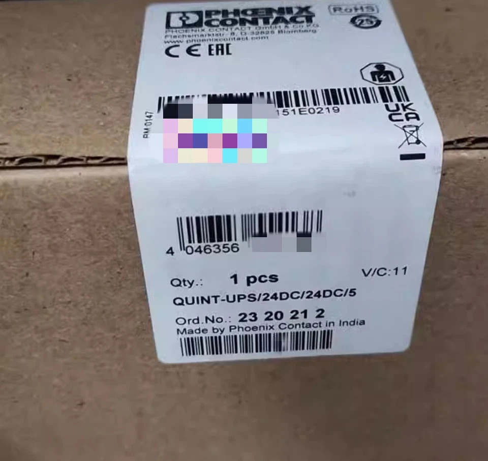 PHOENIX CONTACT QUINT-UPS/24DC/24DC/5 2320212 Power Supply Quality assurance / F