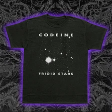Codeine Frigid Stars T-Shirt Slowcore Indie Rock 90s Music Sub Pop Tee S-5XL