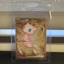 Mew ex - (151 Metal Card) 205/165 Sv: Scarlet & Violet 151 quasi nuovo