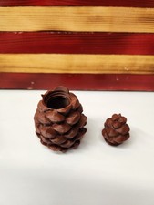 Geocache Pinecone Secret Stash Hide Away Container Hidden Compartment