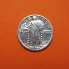 1923-P Standing Liberty Quarter FINE Cond - Nice Clear Date