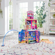 Casa delle Bambole 2 in 1 Spiaggia e Centro Soccorso - Playset per Bambini - Nuova