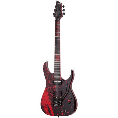 Schecter Sullivan King Banshee-6 FR-S Guitar Obsidian Blood B-STOCK