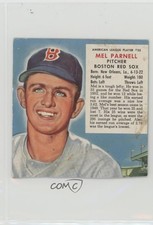 1953 Red Man Tobacco All-Star Team Cut Tab Mel Parnell #25 0c6
