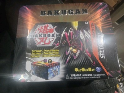 Bakugan Baku Tin Sectanoid Premium Collectors Tin w/ Mystery Bakugan NEW SEALED