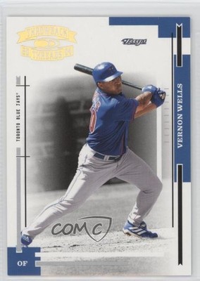 2004 Donruss Throwback Threads Gold Proof 94/100 Vernon Wells #200 0o9