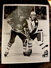 BORJE SALMING TYPE 1 PHOTO CLARK GILLIES NHL HOCKEY ROBERT SHAVER AHL QMJHL WHL