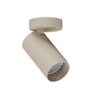 Deckenleuchte Beige GU10 L:15 Cm Schwenkbar Schlafzimmer Deckenlampe Wohnzimmer