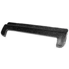 1987-1993 Ford Mustang Coupe Hatchback Rear Seat Belt Opening Bezel Trim Black