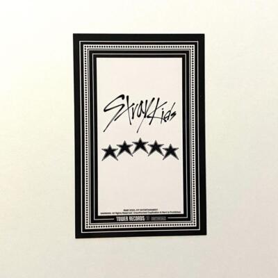 Stray kids 5 star Tower Record JAPAN Limited Official POB Photo