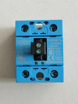 New celduc SOB943360 Solid State Relay 35A 12-280vac x 1pc