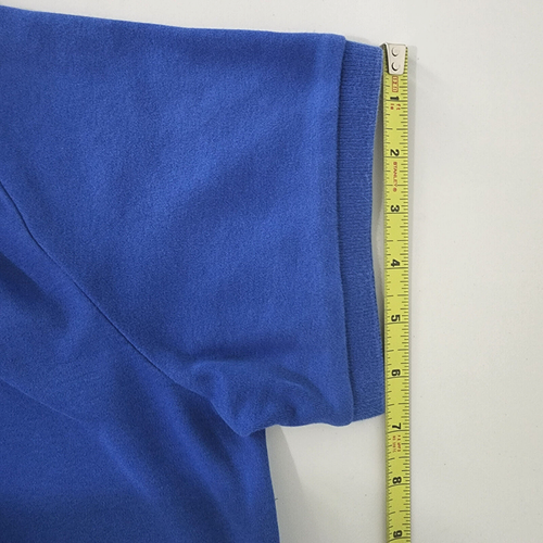 Polo Ralph Lauren Custom Fit Blue Polo Shirt 100% Cotton Men's Size L - Picture 7 of 7